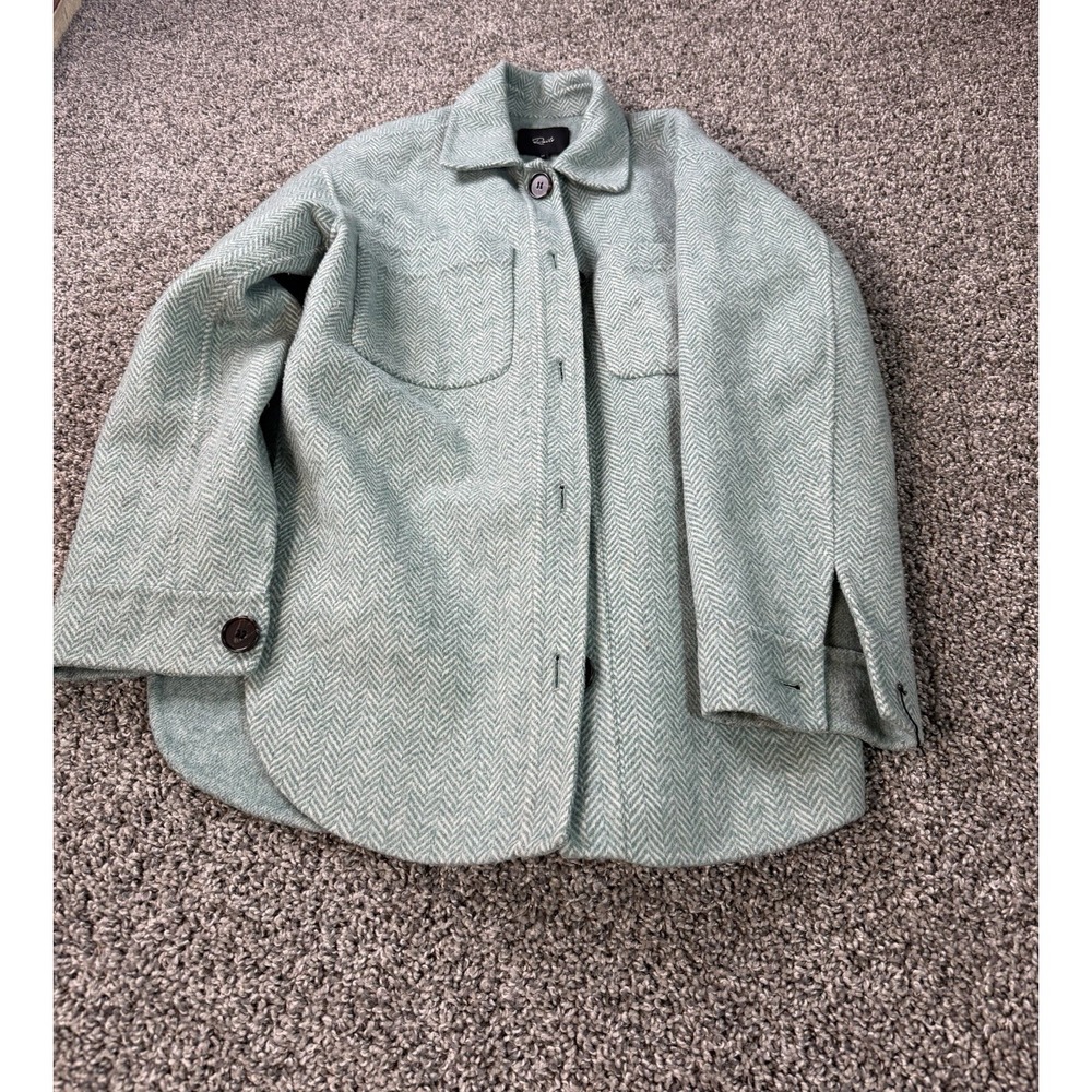 Rails Connie Shirt Jacket Women's Size Medium Green